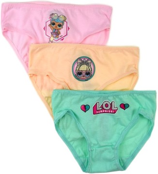 НАБОР ТРУСИКОВ ДЛЯ ДЕВОЧЕК LOL SURPRISE 92/98