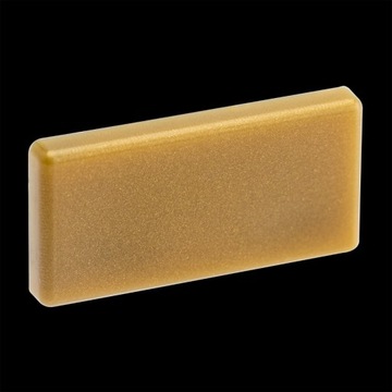 Заглушка для профиля накладного монтажа, ПОЛНОЕ ЗОЛОТО