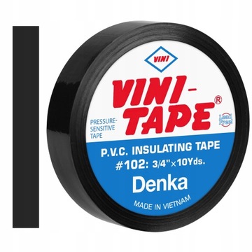 TAŚMA IZOLACYJNA IZOLACJA WINYL PCV 19MM10M CZARNA