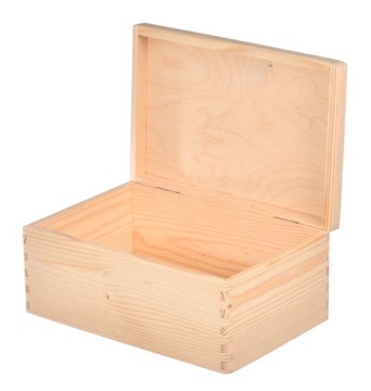 PUDEŁKO DREWNIANE SKRZYNIA SKRZYNKA POJEMNIK 30x20