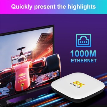 H96 MAX M2 Android 13 Dekoder TV WiFi6 2G 16 GB