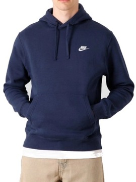 Bluza męska Nike NSW Club Hoodie granatowa BV2654 410 Bluza męska Nike NSW