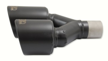 Наконечник глушителя круглый 100 мм | дважды ПРАВО