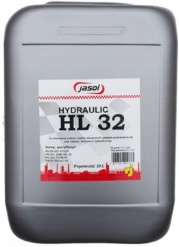 Jasol Hydraulic HL 32 olej hydrauliczny op. 20 l