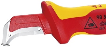 KNIPEX 9855 DE Нож для снятия изоляции с ножкой