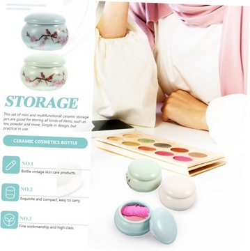 Мини-банка для порошка, 6 шт., для крема для губ, макияжа, помады, сладкая