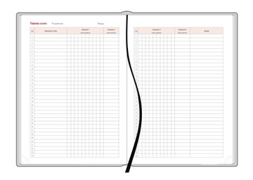 KALENDARZ NAUCZYCIELA Z NADRUKIEM A5 2025/2026 LAGO ZIELONY PERSONALIZACJA