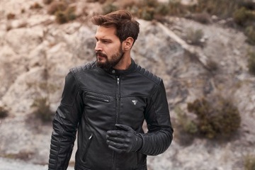 SHIMA WINCHESTER 2.0 ЧЕРНАЯ кожаная куртка БЕСПЛАТНО