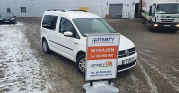 Volkswagen Caddy WYNAJEM, VW Caddy 5-osobowy, ...