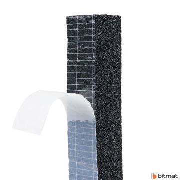 Звукоизоляционная пена Самоклеящаяся резиновая прокладка 19мм x 20 мм x 1000 мм