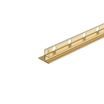 BALNEO Lista spadkowa do szkła prawa 170 cm złota