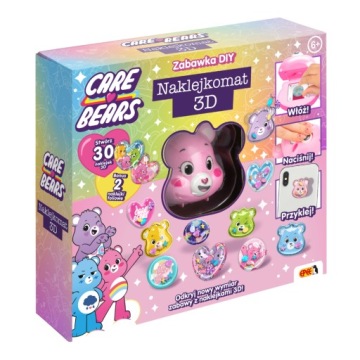 Машинка для наклейок 3D CARE BEARS Творчий набір для Створення Наклейок Epee 6+