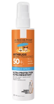 LA ROCHE POSAY ANTHELIOS DERMO-PEDIATRICS NIEWIDOCZNY SPRAY SPF50+ 200ml