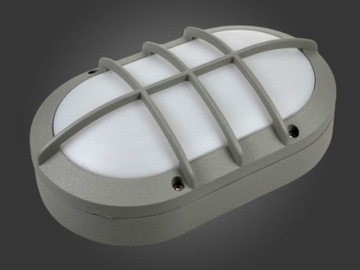 Oprawa elewacyjna kinkiet lampa LED Fray 8W WW szara