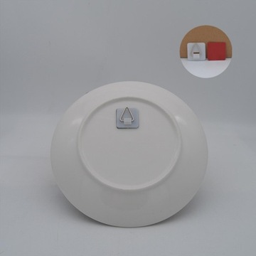 10 квадратных вешалок для тарелок