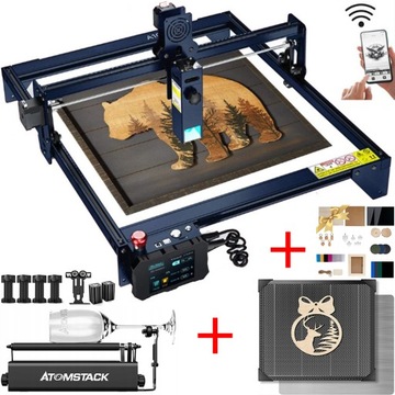 grawerka /wycinarka laserowa ATOMSTACK A10 pro +XL Platforma +R3 PRO Rolka