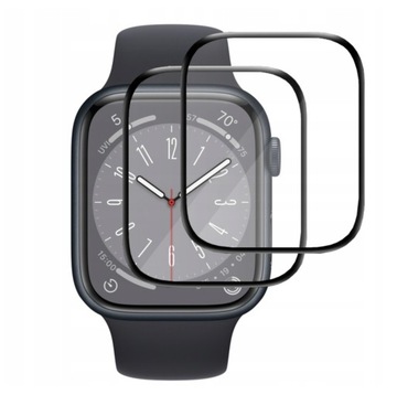 2x SZKŁO HYBRYDOWE DO APPLE WATCH 7 / 8 45mm