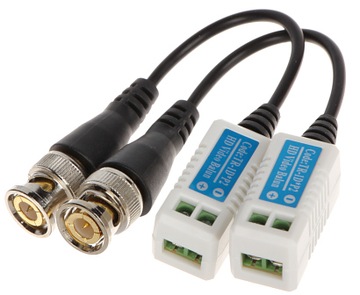 ZESTAW ZŁĄCZY DO KAMER TRANSMISJA PO SKRĘTCE UTP