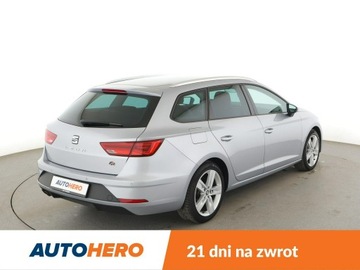Seat Leon III ST Facelifting 1.4 EcoTSI 150KM 2017 Seat Leon DSG full LED navi klima auto grzane, zdjęcie 6