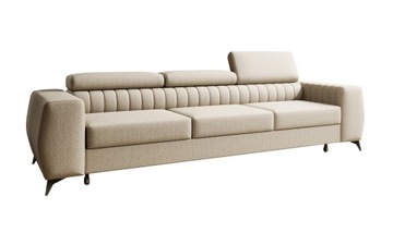 SOFA ROZKŁADANA HASNER 3 os. Funkcja Spania Regulowane Zagłówki