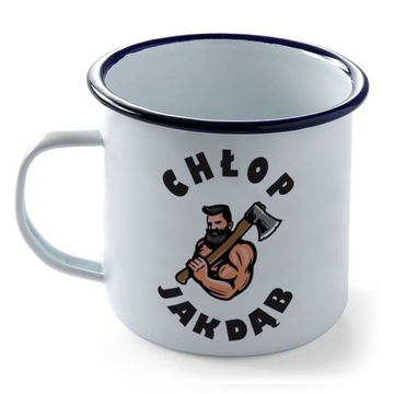 эмалированная металлическая кружка с любым принтом Boy's Day