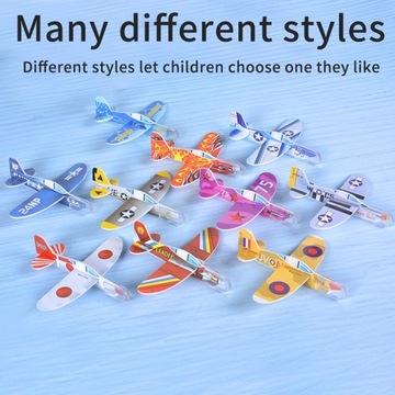 5 шт. мини-планеры из пенопласта, самолеты, спортивные игрушки