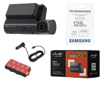 KAMERA SAMOCHODOWA MIO MIVUE 955W 4K + 128GB PRO