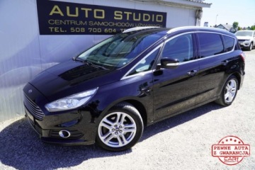 Ford S-Max II Van 2.0 TDCi 180KM 2017 Ford S-Max NawiKameraSkora7-FoteliEl. KlapaAsystentyTempomatGrzane Fotele