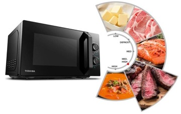Микроволновая печь TOSHIBA 20л MW2-MM20PF