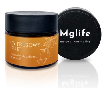 Mglife Cytrusowy duet naturalny dezodorant w kremie 50 ml