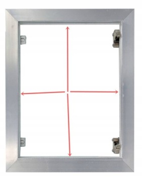 Ревизионная дверца с уплотнителем 20х50, вытяжной сертификат ГК SUFIT REMO PLUS