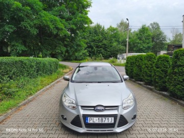 Ford Focus III Kombi Facelifting 1.0 EcoBoost 125KM 2014 Ford Focus LIVT stan BDB, zdjęcie 4
