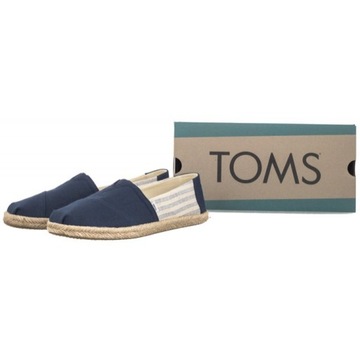 Buty Espadryle Toms Alpargata Rope Navy University Stripes 10019683