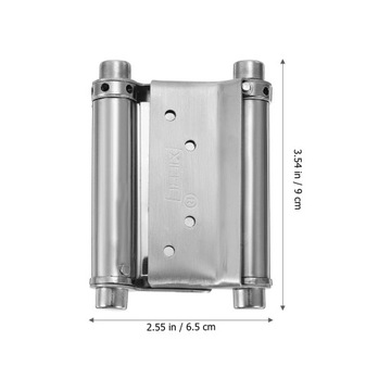 ПРУЖИННЫЕ ПЕТЛИ ИЗ НЕРЖАВЕЮЩЕЙ СТАЛИ ДЛЯ ШКАФОВ ДВОЙНОГО ДЕЙСТВИЯ