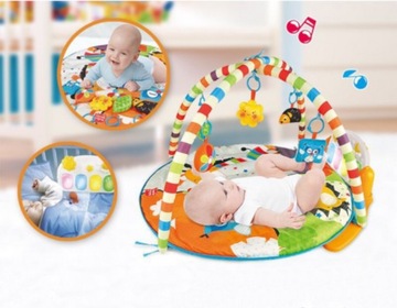 ОБРАЗОВАТЕЛЬНЫЙ КОВРИК БОЛЬШОЙ ИНТЕРАКТИВНЫЙ ПЕННЫЙ 3в1 ДЛЯ ДЕТЕЙ