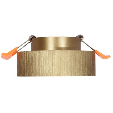 ГАЛОГЕННАЯ СВЕТОДИОДНАЯ ТРУБКА GU10 ДЛЯ СКРЫТОГО МОНТАЖА, ЗОЛОТАЯ