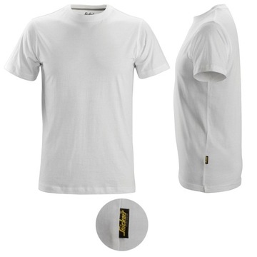 T-shirt koszulka Snickers 2502 biała r XL tshirt