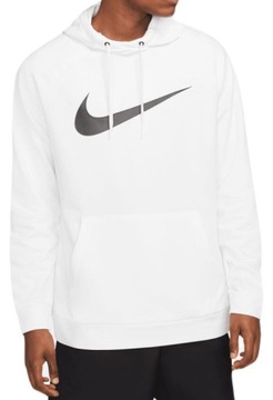 Мужская толстовка Nike classic белая оригинальная Dri-Fit Hoodie CZ2425-100 L