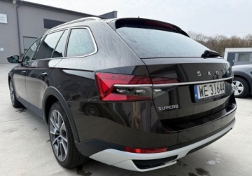 Skoda Superb III Scout 2.0 TDI SCR 200KM 2021 Skoda Superb salon PL FV VAT 23 gwarancja Scout 4x4 200 KM 2.0, zdjęcie 28