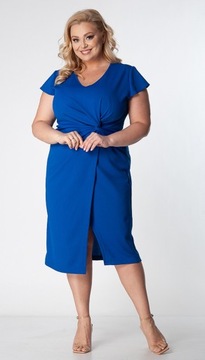 ELEGANCKA sukienka na wesele PLUS SIZE (46-52) PRODUCENT *KOLORY* tu 48 4XL