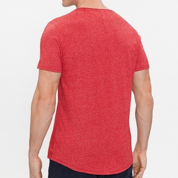 Tommy Jeans koszulka t-shirt męski czerwony klasyczny DM0DM09586-XNL L