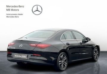 Mercedes CLA C118/X118 Coupe Facelifting 1.3 200 163KM 2024 Mercedes-Benz CLA Salon PL Od Dealera Kamera Android Podgrzewane fotele MB, zdjęcie 4