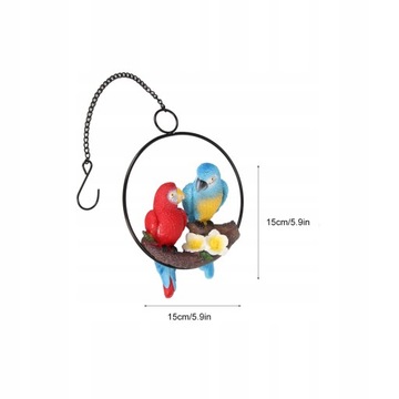 Садовое украшение для террасного попугая