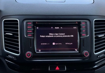 Volkswagen Sharan II Van Facelifting 1.4 TSI 150KM 2022 Volkswagen Sharan 1.4TSI 150KM DSG Highline Bixenon CarPlay FV23 SAlon PL, zdjęcie 27