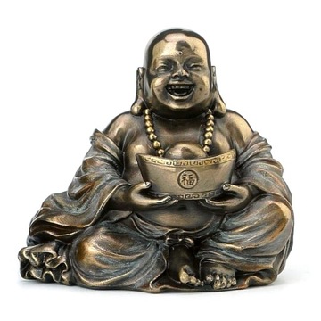 ŚMIEJĄCY SIĘ WESOŁY BUDDA FIGURA VERONESE GRAWER v