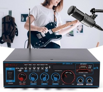 HiFi Bluetooth FM стереоусилитель