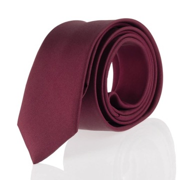 Krawat Klasyczny Męski Śledź Elegancki Mat Polski