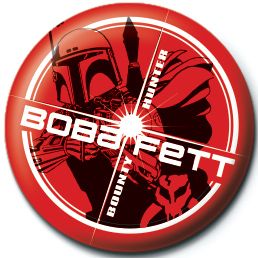 Przypinka do ubrań Star Wars Boba Fett broszka