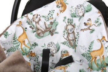 ОДЕЯЛО BABYMAM ДЛЯ СИДЕНЬЯ ПЕРЕНОСНОЙ КОЛЯСКИ