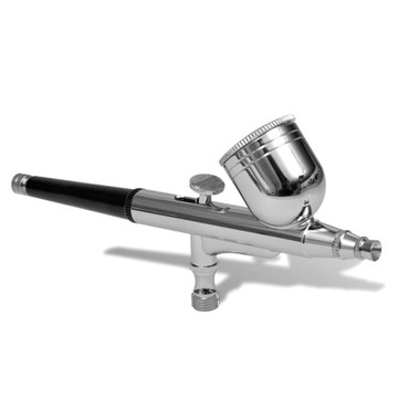 Aerograf/pistolet do malowania natryskowego + dysze 0,2 / 0,3 / 0,5 mm